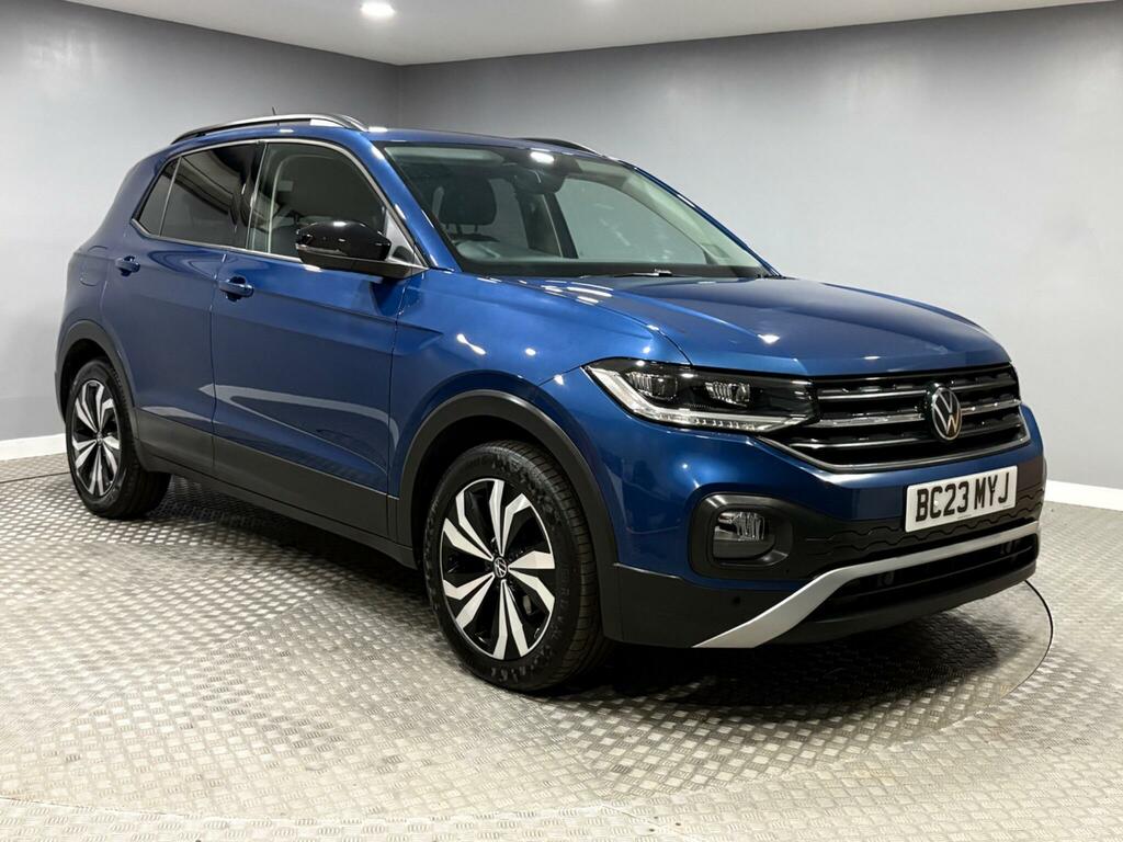 Volkswagen T-Cross 1.0 Tsi Black Edition Dsg Euro 6 Ss Blue