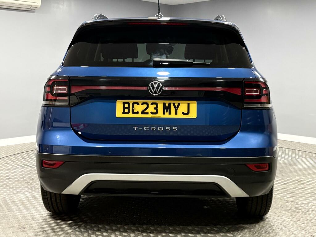 Volkswagen T-Cross 1.0 Tsi Black Edition Dsg Euro 6 Ss Blue #4