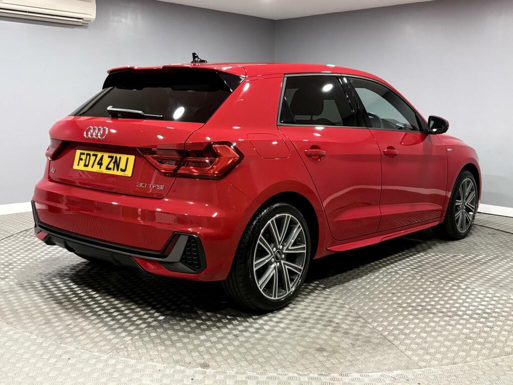 Audi A1 1.0 Tfsi 30 S Line Sportback Euro 6 Ss Red #3