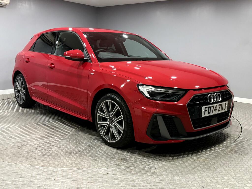 Audi A1 1.0 Tfsi 30 S Line Sportback Euro 6 Ss Red