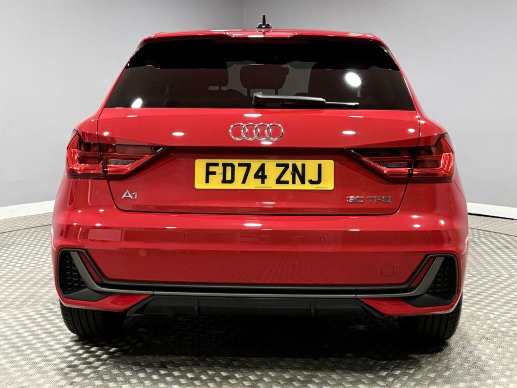 Audi A1 1.0 Tfsi 30 S Line Sportback Euro 6 Ss Red #4