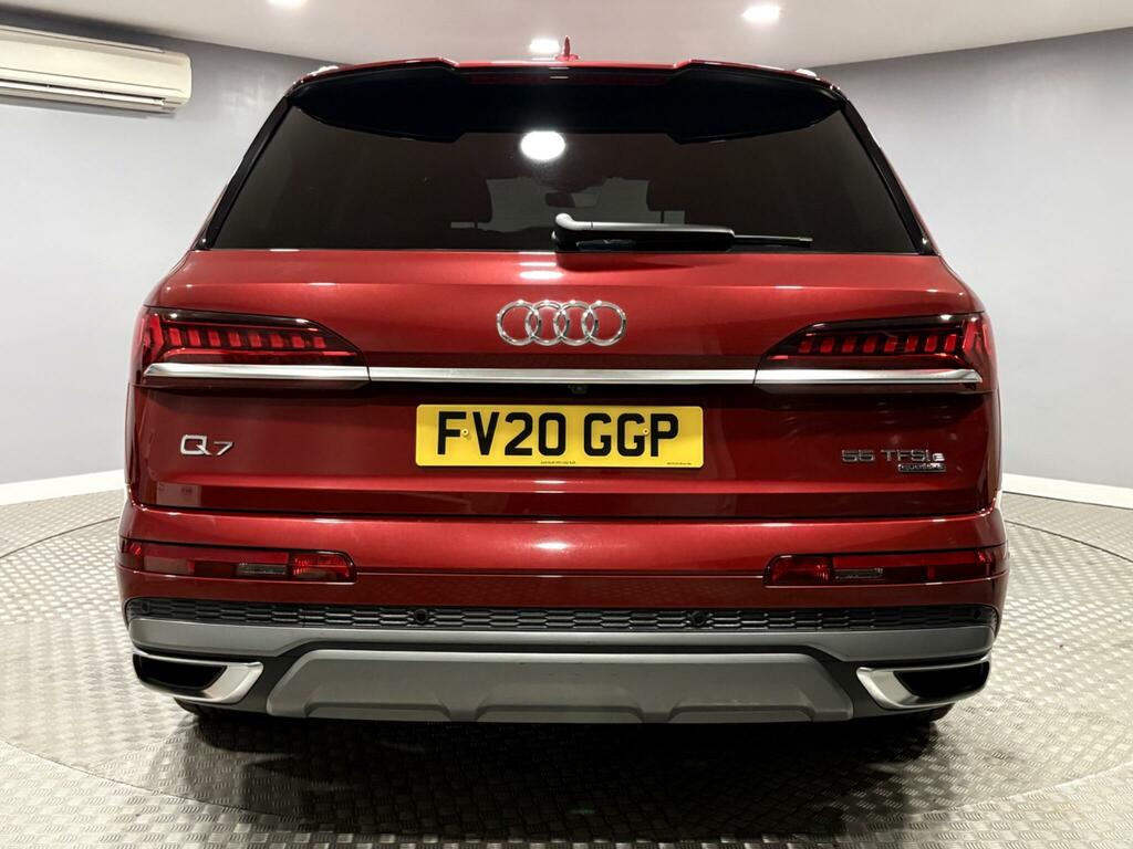 Audi Q7 3.0 Tfsie V6 55 S Line Suv Plug-in Hybr Red #4