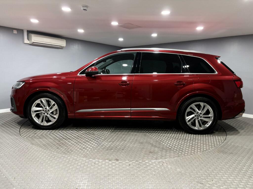 Audi Q7 3.0 Tfsie V6 55 S Line Suv Plug-in Hybr Red #6
