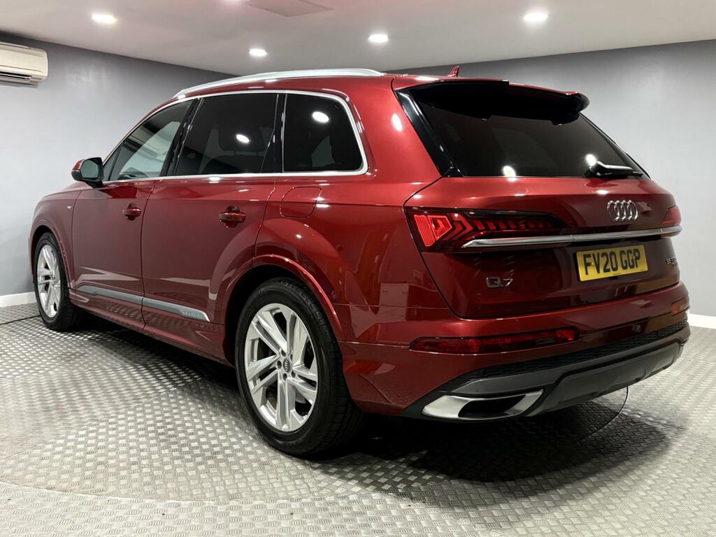Audi Q7 3.0 Tfsie V6 55 S Line Suv Plug-in Hybr Red #5