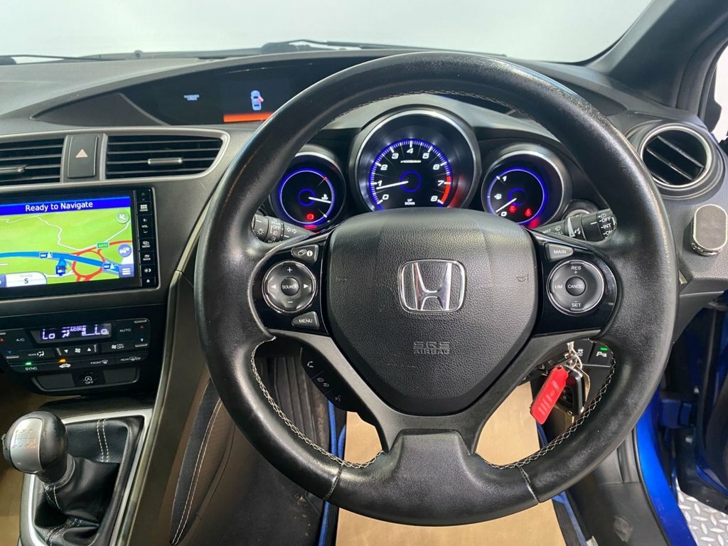 Honda Civic 1.6 I-dtec Sport Navi 118 Bhp Long Mot 0 Tax White #11