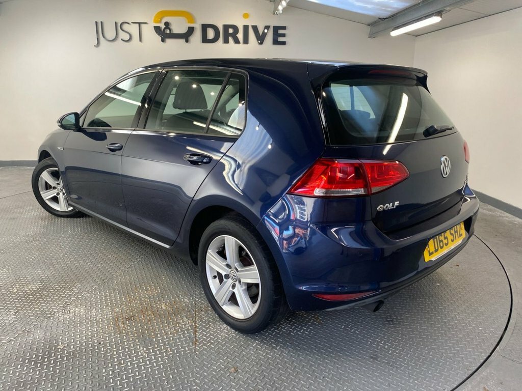 Volkswagen Golf Hatchback Blue #3