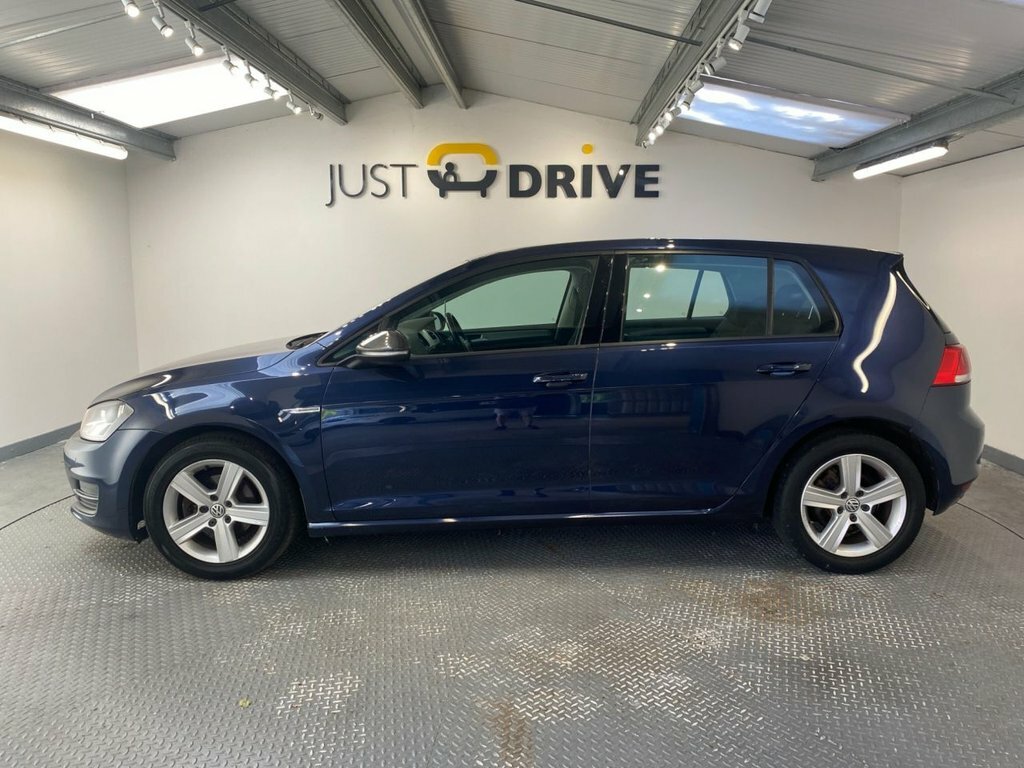 Volkswagen Golf Hatchback Blue #2