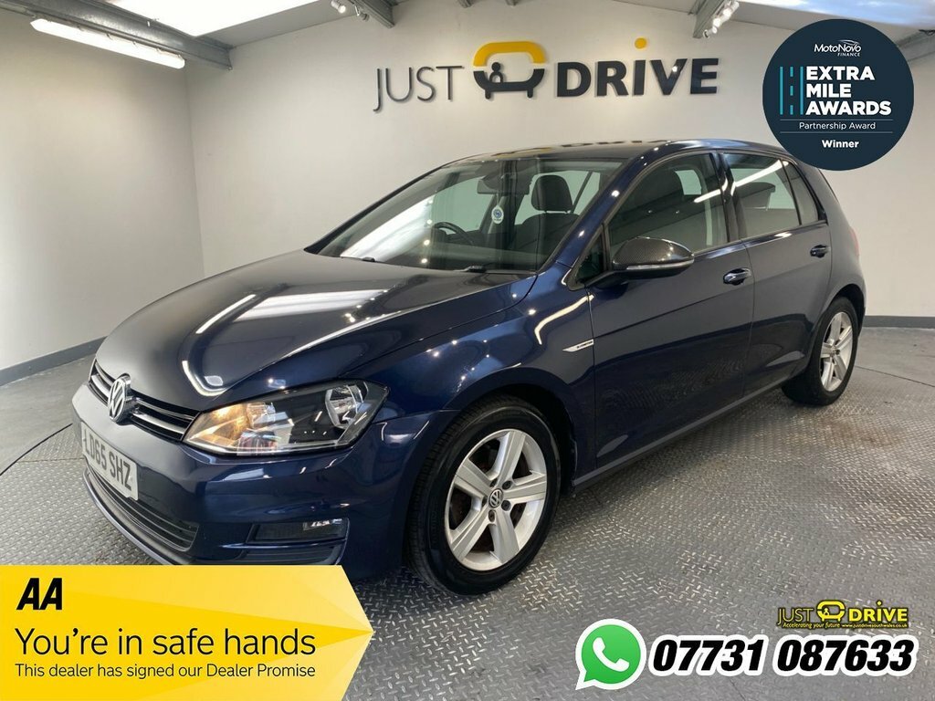 Volkswagen Golf Hatchback Blue #1