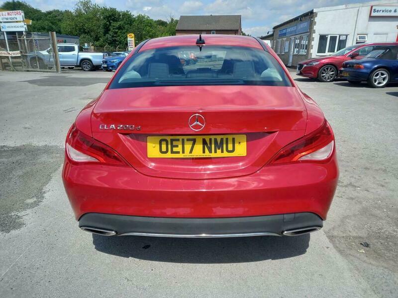 Mercedes-Benz CLA Class Cla 200 D Sport Red #5