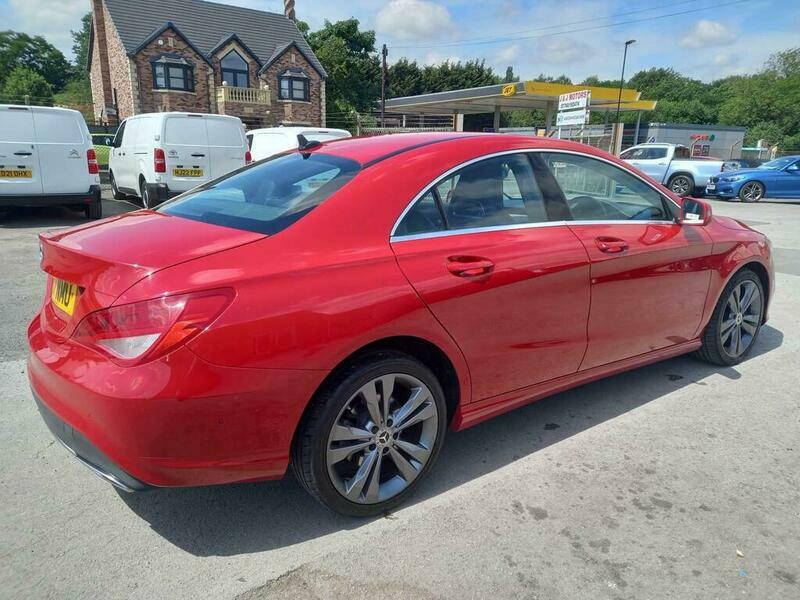 Mercedes-Benz CLA Class Cla 200 D Sport Red #2