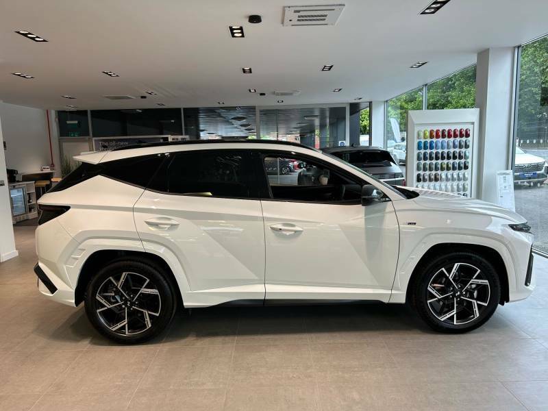 Hyundai Tucson 1.6 T-gdi N Line Suv Dct Euro 6 Ss White #6
