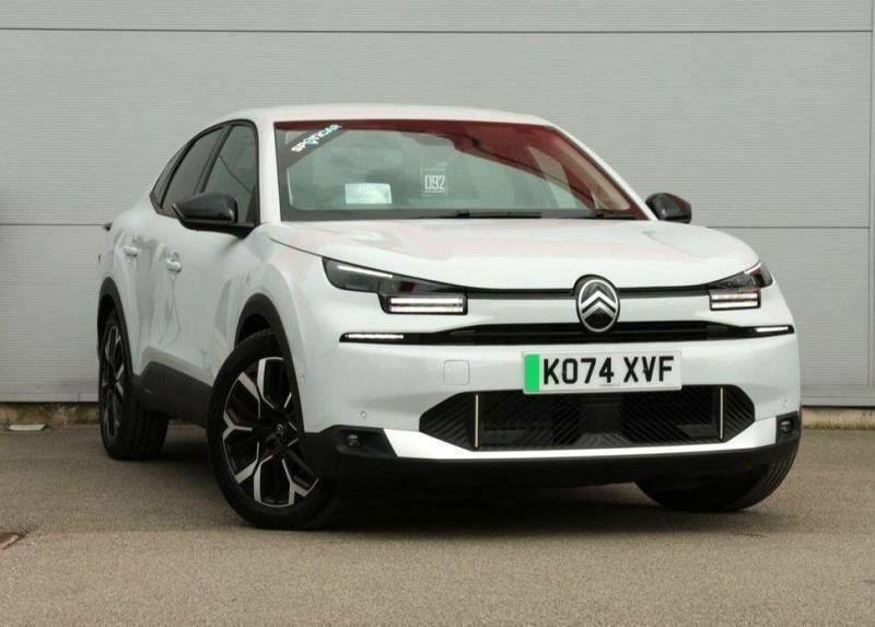 Citroen e-C4 Extended Range 54Kwh Max Fastback 7.4Kw White