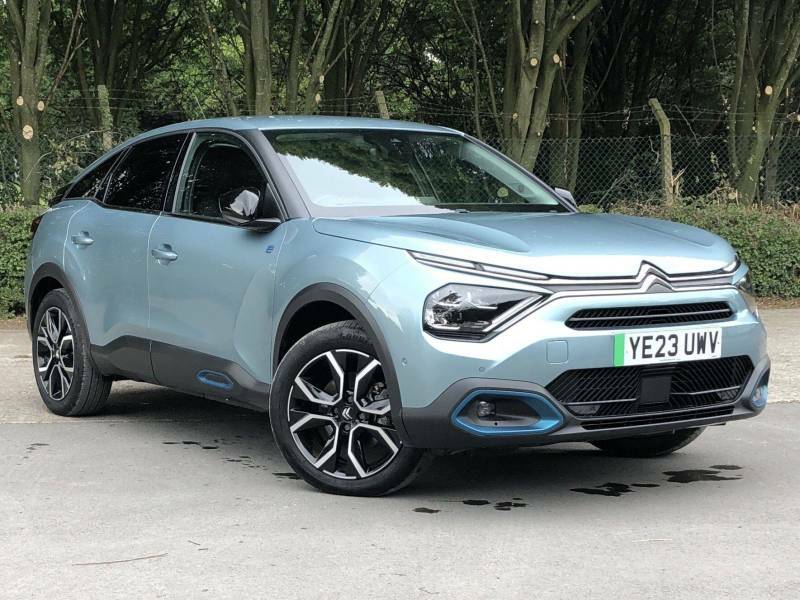 Citroen e-C4 50Kwh Shine Plus 7.4Kw Charger - 2023 Blue