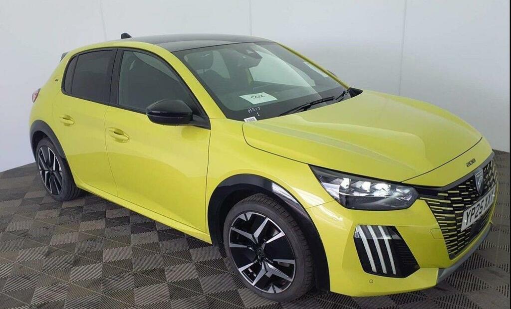 Peugeot 208 1.2 Puretech Gt Euro 6 Ss - 2025 25 YP25XXY Yellow