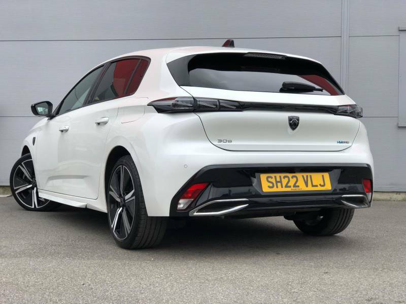 Peugeot 308 1.6 12.4Kwh Gt E-eat Euro 6 Ss - 2022 22 SH22VLJ White #4