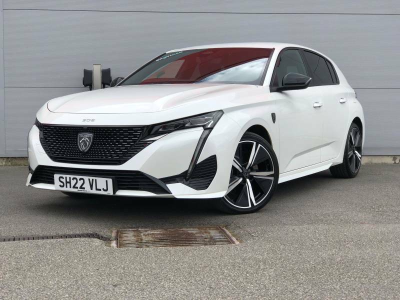 Peugeot 308 1.6 12.4Kwh Gt E-eat Euro 6 Ss - 2022 22 SH22VLJ White #3