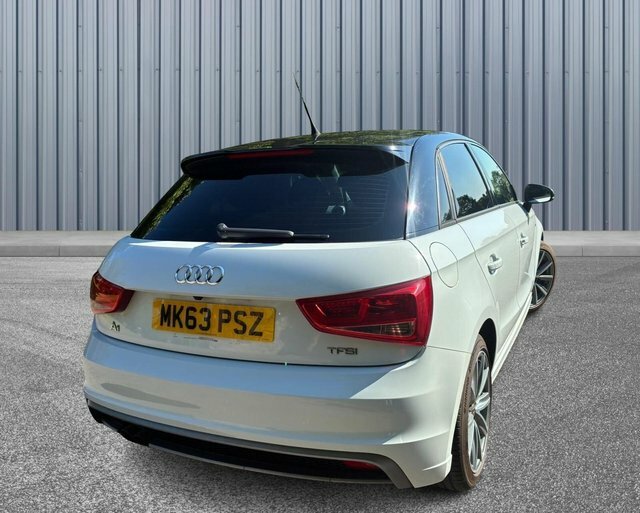 Audi A1 1.4 Tfsi S Line Sportback S Tronic Euro MK63PSZ White #6