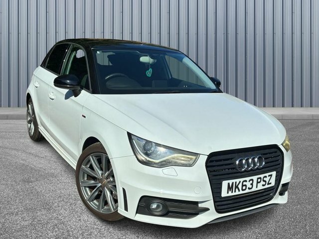 Audi A1 1.4 Tfsi S Line Sportback S Tronic Euro MK63PSZ White