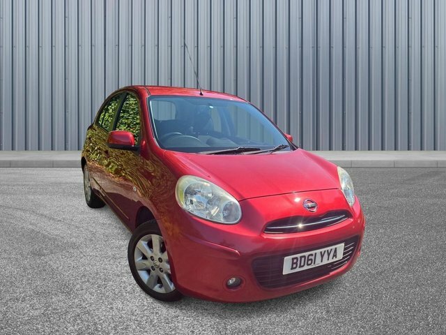 Nissan Micra 1.2 12V Acenta Cvt Euro 5 Red