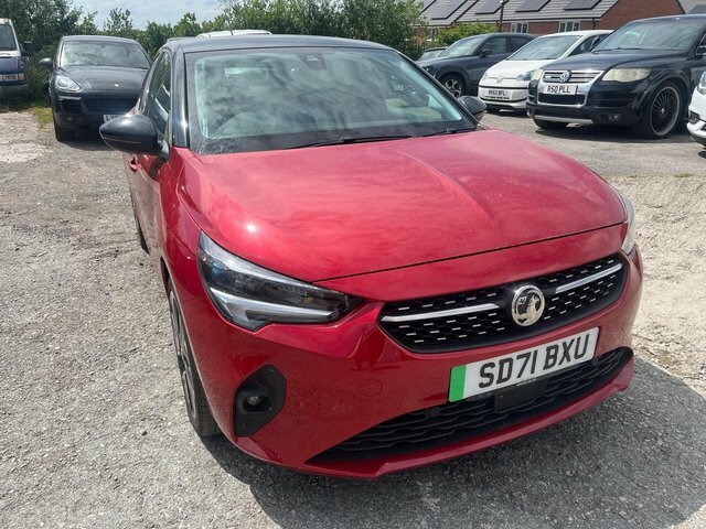 Vauxhall Corsa-e 50 Kwh 136 Ps Sri Nav Premium Ha Orange #1