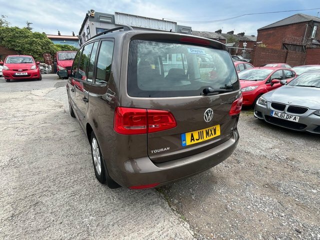 Volkswagen Touran 1.6 Tdi S Euro 5 Brown #3