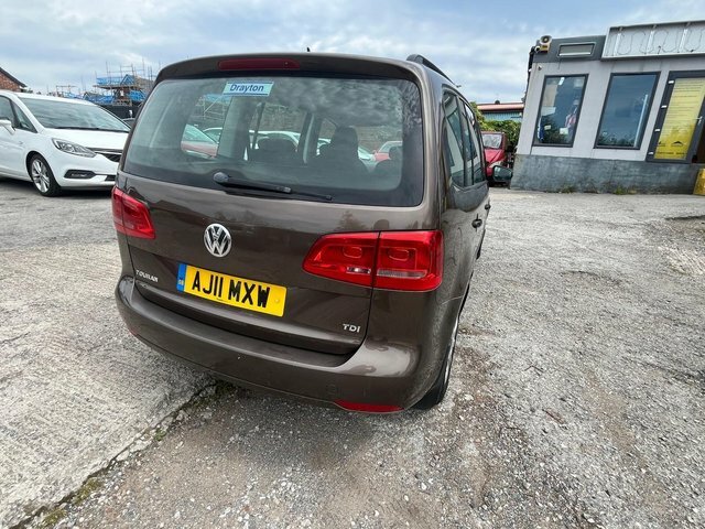 Volkswagen Touran 1.6 Tdi S Euro 5 Brown #5