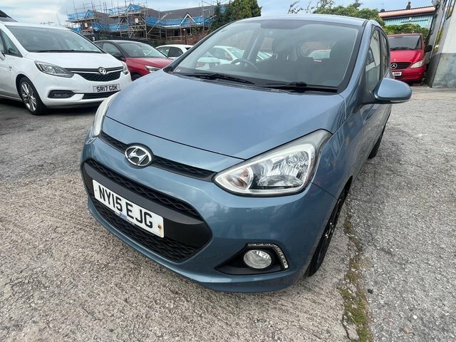 Hyundai I10 1.2 Premium Euro 5 Blue #3