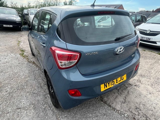 Hyundai I10 1.2 Premium Euro 5 Blue #4