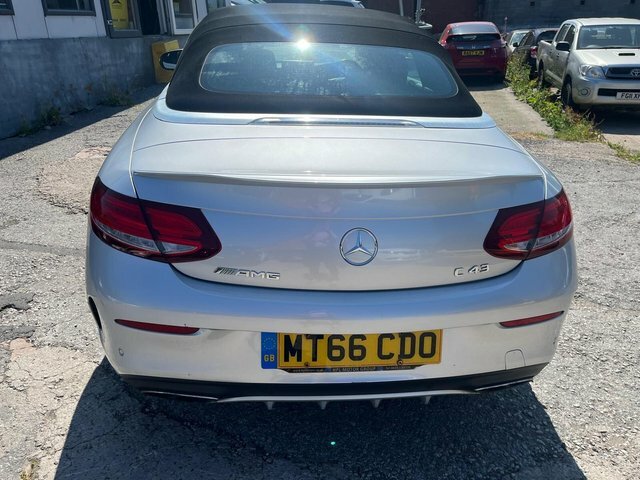 Mercedes-Benz C Class 3.0 C43 V6 Amg Premium Plus Cabriolet G-tronic Silver #5