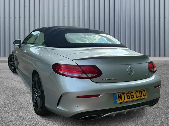 Mercedes-Benz C Class 3.0 C43 V6 Amg Premium Plus Cabriolet G-tronic Silver #4
