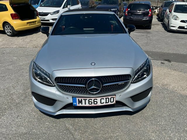 Mercedes-Benz C Class 3.0 C43 V6 Amg Premium Plus Cabriolet G-tronic Silver #2