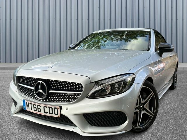 Mercedes-Benz C Class 3.0 C43 V6 Amg Premium Plus Cabriolet G-tronic Silver #3