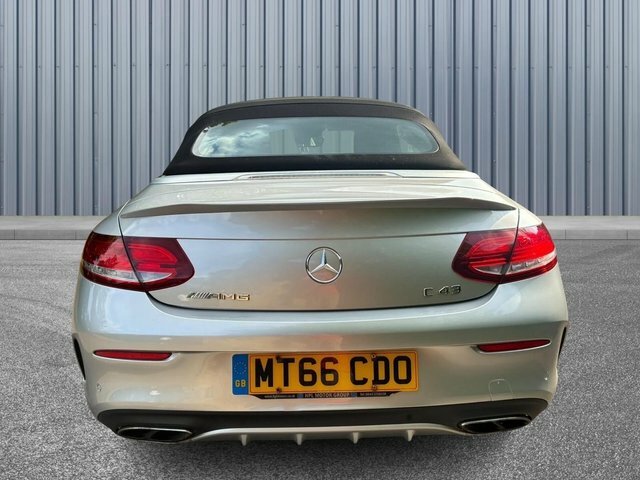 Mercedes-Benz C Class 3.0 C43 V6 Amg Premium Plus Cabriolet G-tronic Silver #5