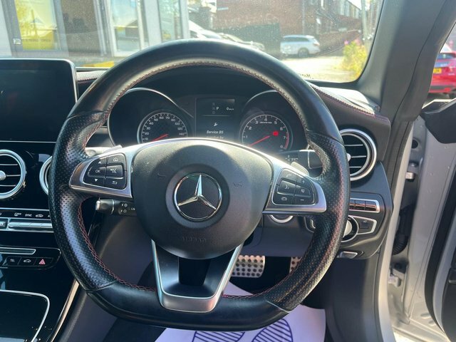 Mercedes-Benz C Class Amg Line Silver #10