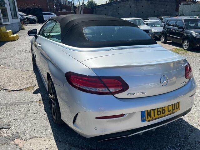 Mercedes-Benz C Class 3.0 C43 V6 Amg Premium Plus Cabriolet G-tronic Silver #4