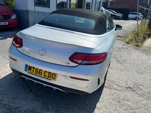 Mercedes-Benz C Class 3.0 C43 V6 Amg Premium Plus Cabriolet G-tronic Silver #6