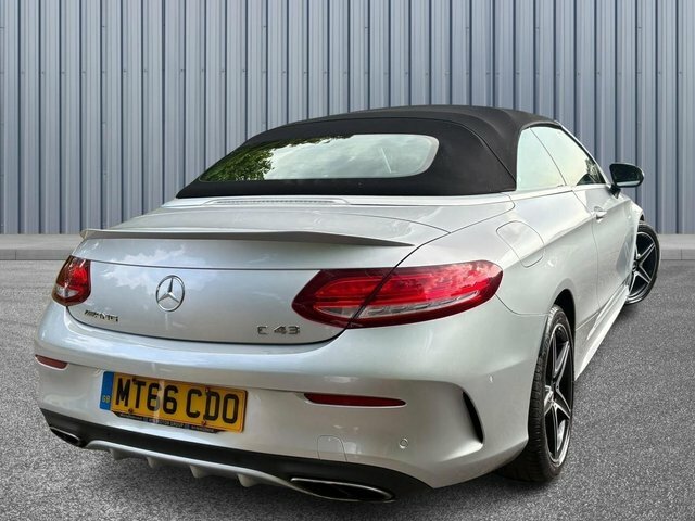 Mercedes-Benz C Class 3.0 C43 V6 Amg Premium Plus Cabriolet G-tronic Silver #6