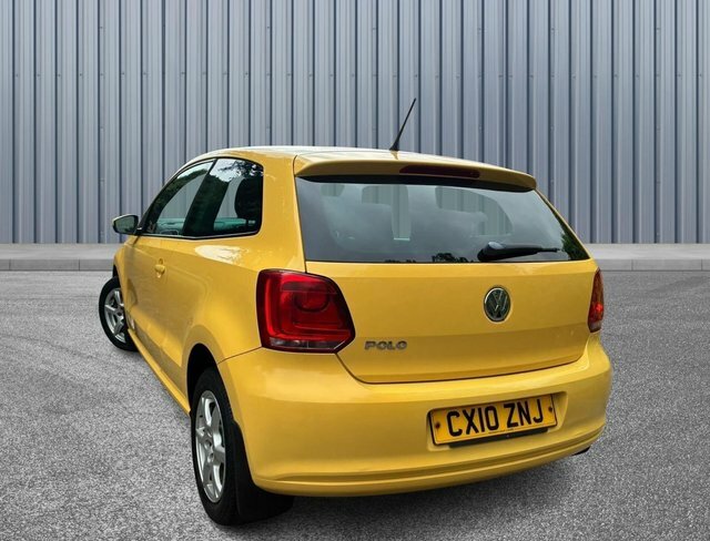 Volkswagen Polo 1.2 Moda Euro 5 CX10ZNJ Yellow #4