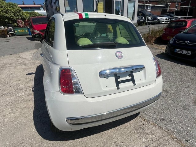 Fiat 500 1.2 Lounge Dualogic Euro 4 White #4