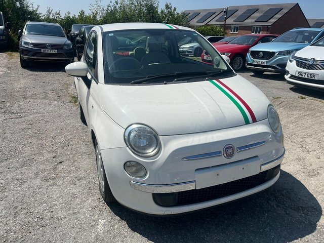Fiat 500 1.2 Lounge Dualogic Euro 4 White