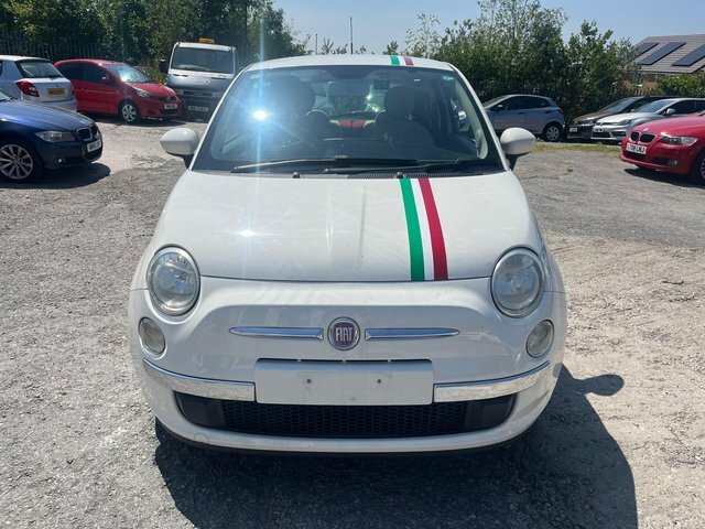 Fiat 500 1.2 Lounge Dualogic Euro 4 White #2