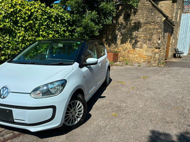 Volkswagen Up Hatchback White #45