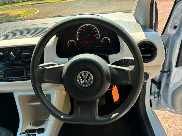 Volkswagen Up Hatchback White #26