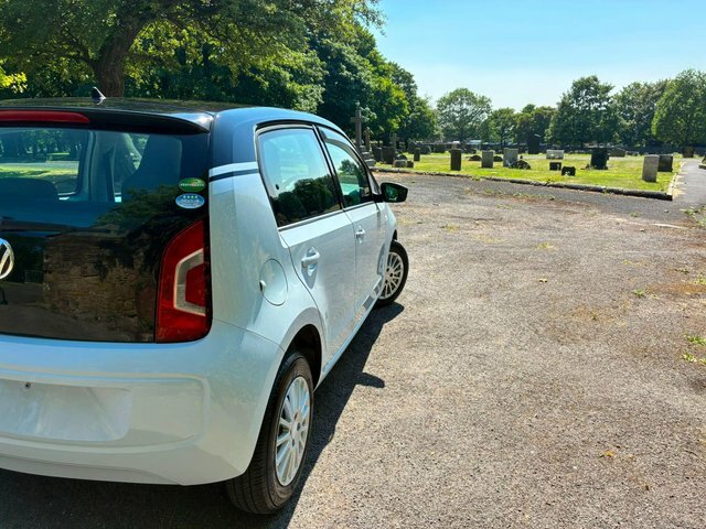 Volkswagen Up Hatchback White #64