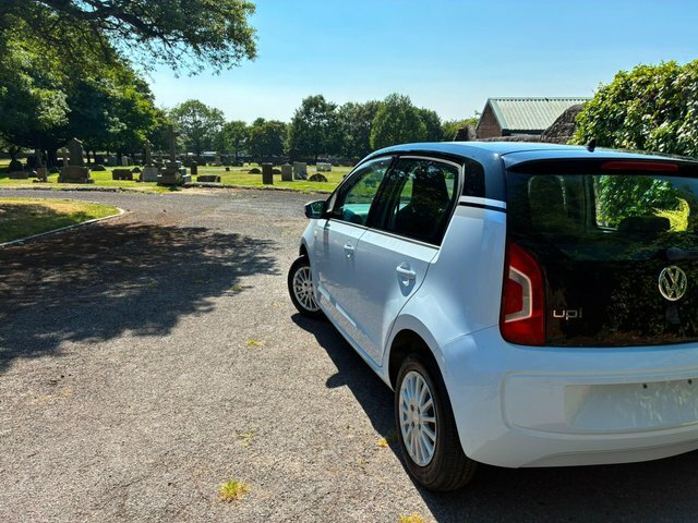 Volkswagen Up Hatchback White #59
