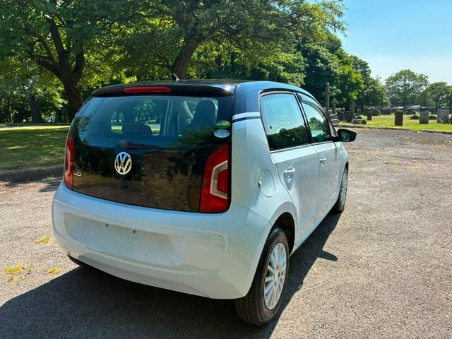 Volkswagen Up Hatchback White #69
