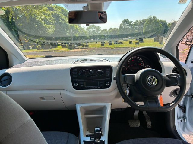 Volkswagen Up Hatchback White #9