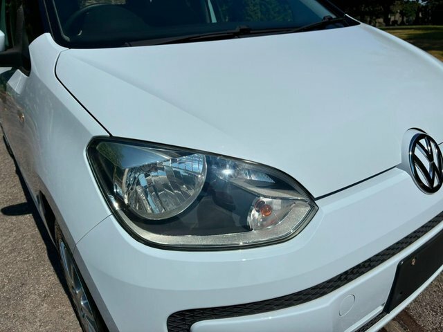 Volkswagen Up Hatchback White #40