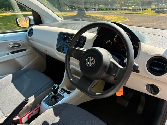 Volkswagen Up Hatchback White #23