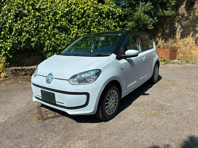 Volkswagen Up Hatchback White #50